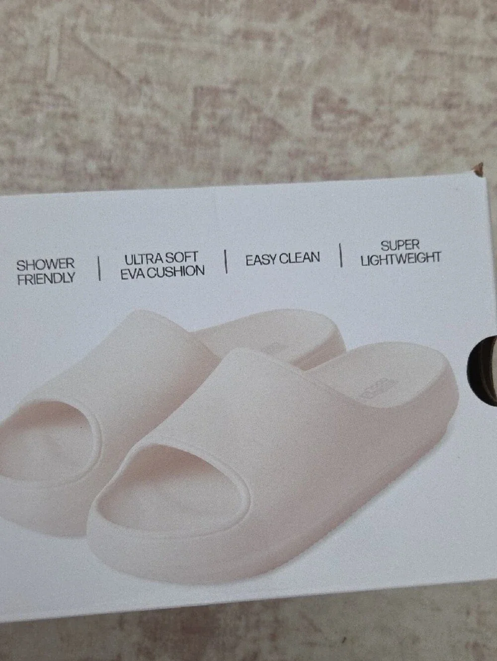 32 Degrees White Unisex Cushion Slide